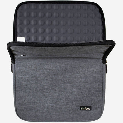 Laptop Sleeve 15.6" Gray, Padded with Accessory Pocket