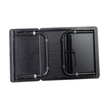 Laptop table for the bed black
