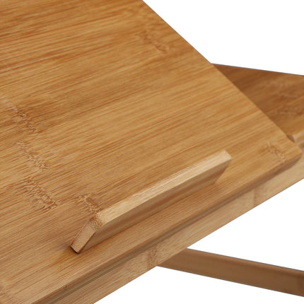 Laptop table in bamboo XL