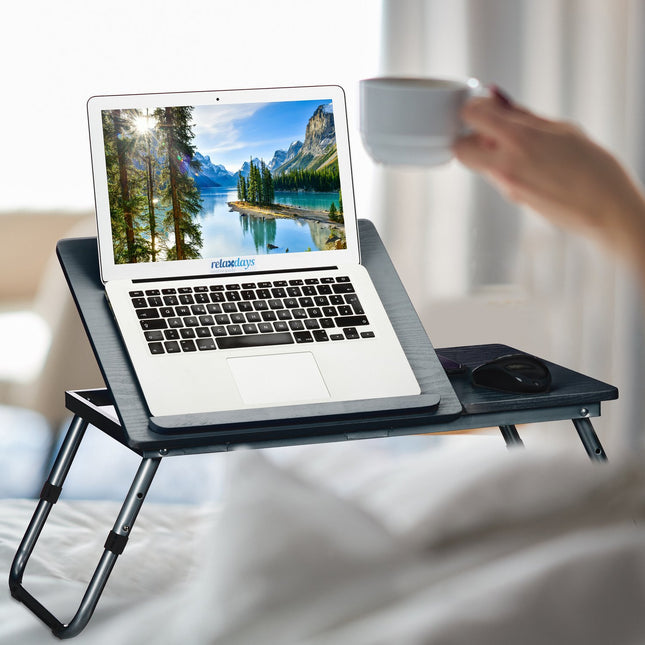 Laptop table in black