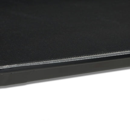 Large Black Serving Tray, 41x30cm, Non-Slip