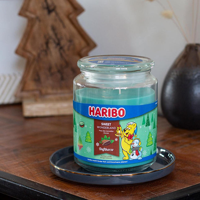 Large Glass Jar Scented Candle, Sweet Fragrance