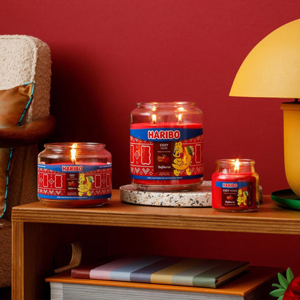 Large Glass Jar Scented Candle – Sweet Fragrance