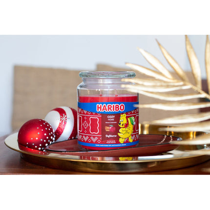 Large Glass Jar Scented Candle – Sweet Fragrance
