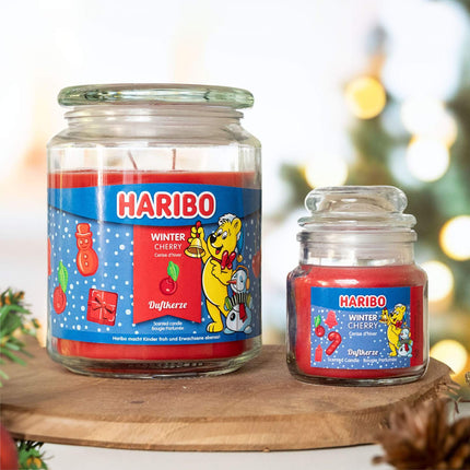 Large Scented Candle in Glass Jar – Sweet Fragrance