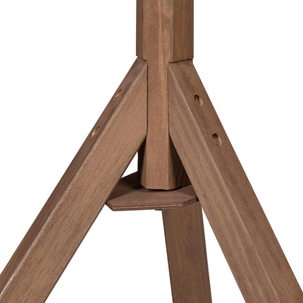 Large bird table on pole