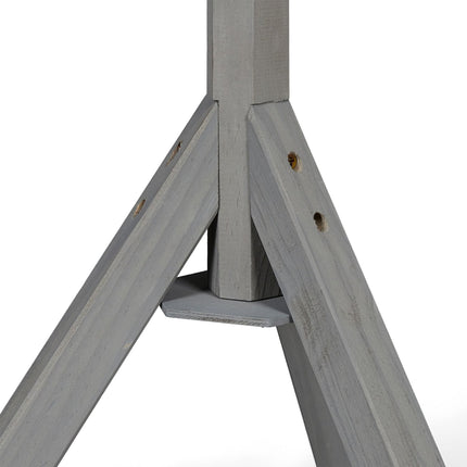 Large bird table on pole