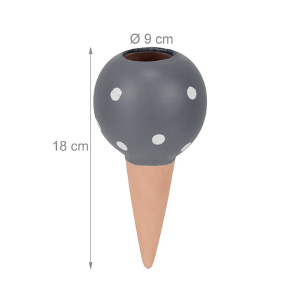 Large clay cones for irrigation Set of 4