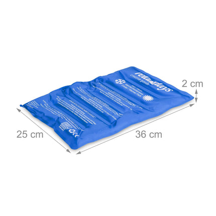 Large cooling plate in blue