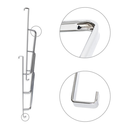 Large door-hung towel rack