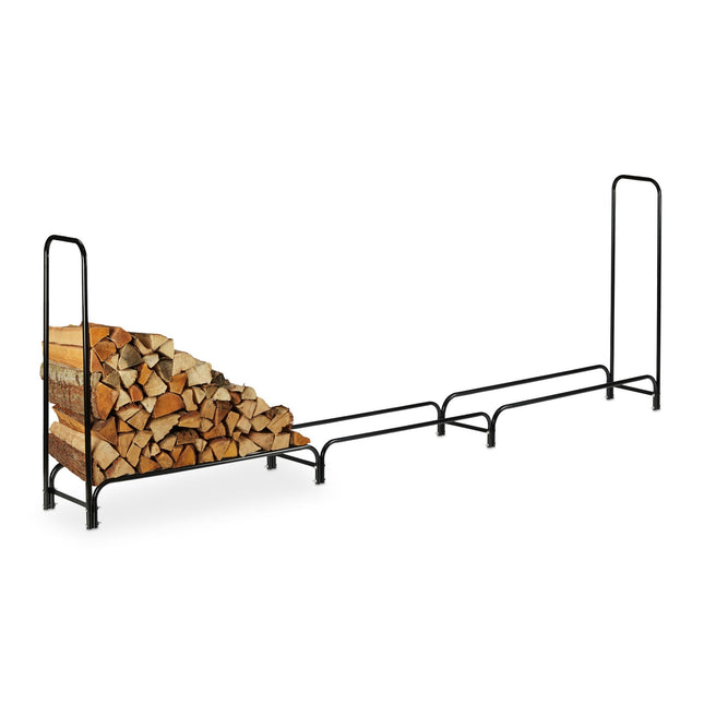 Large metal firewood rack