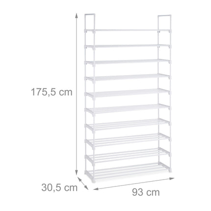 Large shoe shelf
