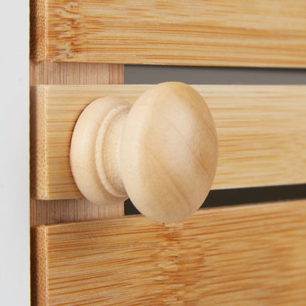 Large side cabinet with 6 shelves