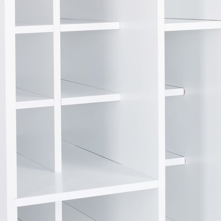 Large wine rack on wheels