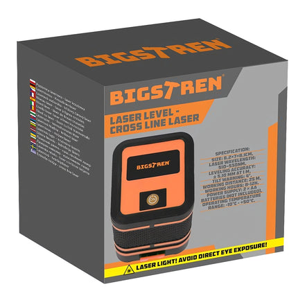 Laser level - Bigstreen 24293 cross laser
