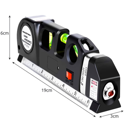 Laser level with measure 250cm Bigstren 21747