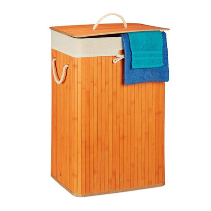Laundry basket bamboo