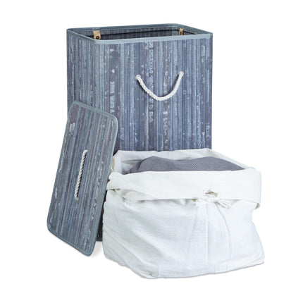 Laundry basket bamboo