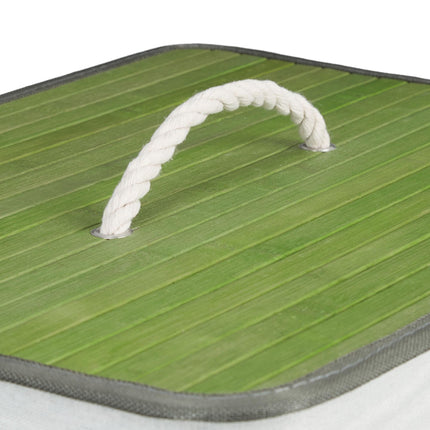 Laundry basket bamboo