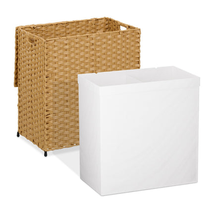 Laundry basket in rattan look 110 L