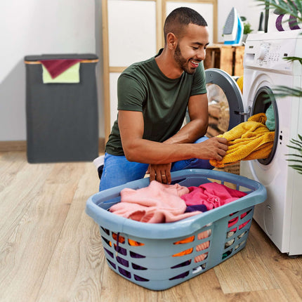 Laundry basket with lid 105 l