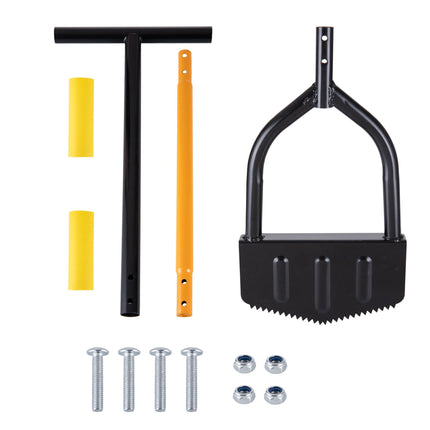 Lawn Edger with Serrated Steel Blade, Long Handle