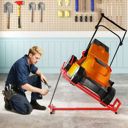 Lawn Mower Lift Jack, 880 lb Capacity, Foldable Crank
