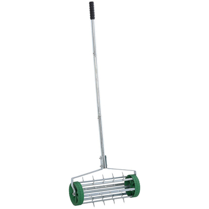 Adjustable Lawn Aerating Roller with Spike - Hand Trimmer