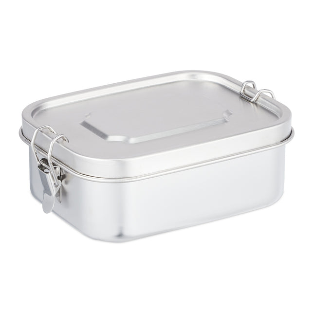 Lekvrije lunchbox van roestvrij staal, luchtdicht