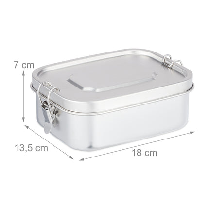 Leak-Proof Stainless Steel Lunch Box, Airtight