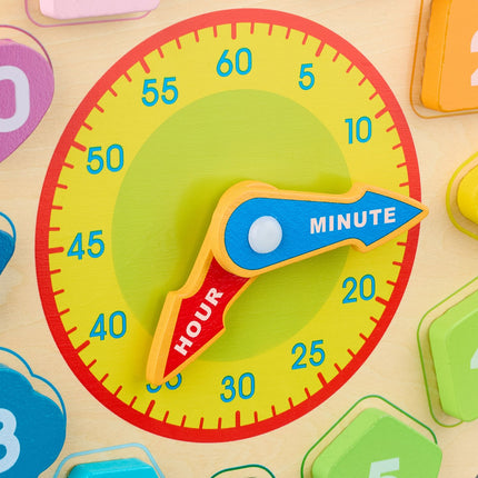Learning alarm clock for children
