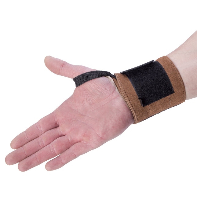 Leather Wrist Wraps, 2 Pcs – Durable Support