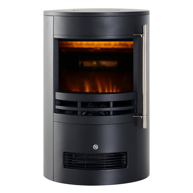 Electric stove, Flame effect, 900/2000W, 41x41x64.5cm