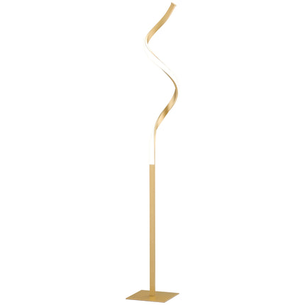 Warm white LED Spiral Floor Lamp, Waterproof, 10W