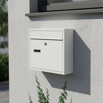 Letterbox, Wide Slot, Weatherproof Metal