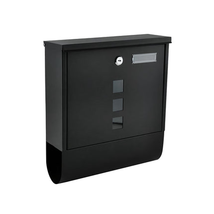 Letter box - black