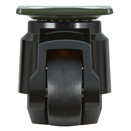 Leveling Casters Set of 4, 1100 lb, 2 in Swivel