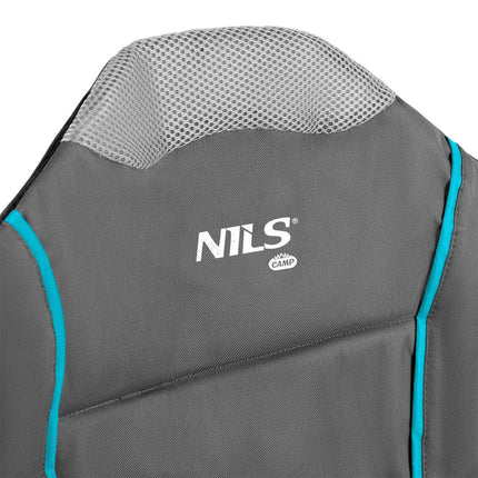Light Gray Folding Camping Chair, Portable and Durable