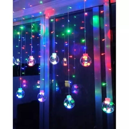 Light curtain 108 LED USB multicolor KŚ19734