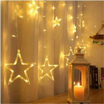 Light curtain 138LED USB - warm white KŚ19750