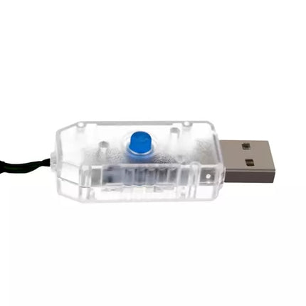 Light curtain 160 LED USB - warm white KŚ19762