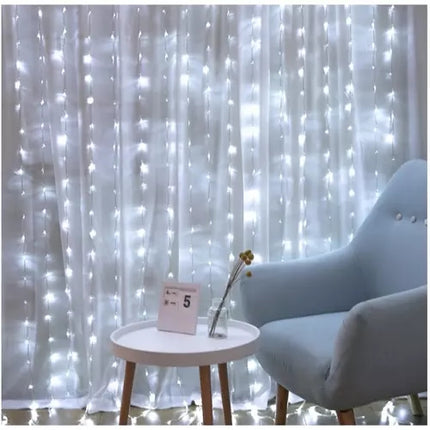 Light curtain 300 LED USB-cool white KŚ19766