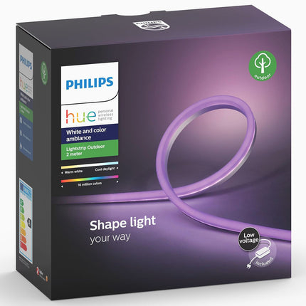 Lightstrip Outdoor 2m White and Color Ambiance