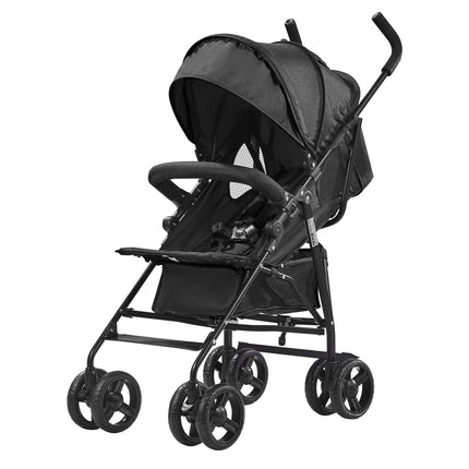Lightweight Travel Stroller – Easy Fold, Reclining Seat, Canopy