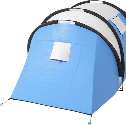 Lightweight tent for 4-5 people, water-repellent, 3 rooms