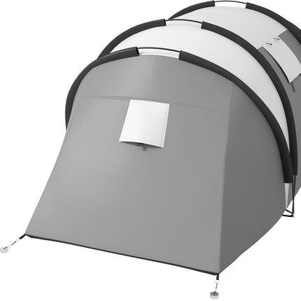 Lightweight water-repellent family tent for 4-5 people