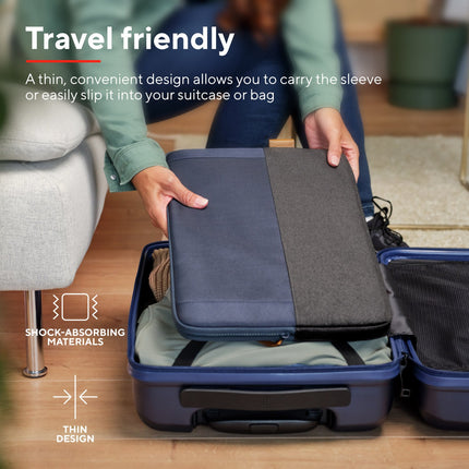 Lisboa Sleeve for laptop 16" Blue