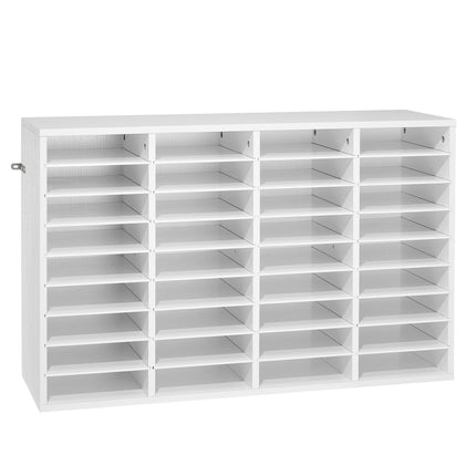 Literature Organizer, 36 Compartments, Detachable Shelves