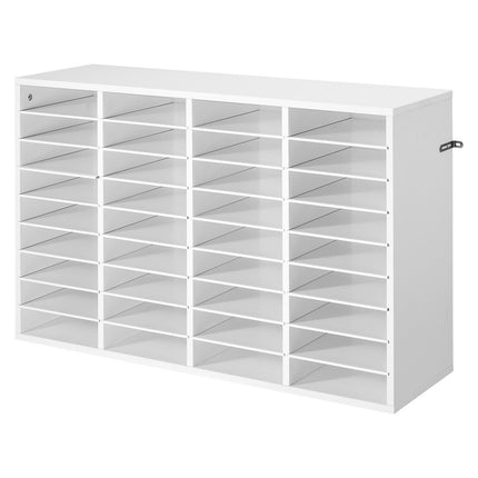 Literature Organizer, 36 Compartments, Detachable Shelves