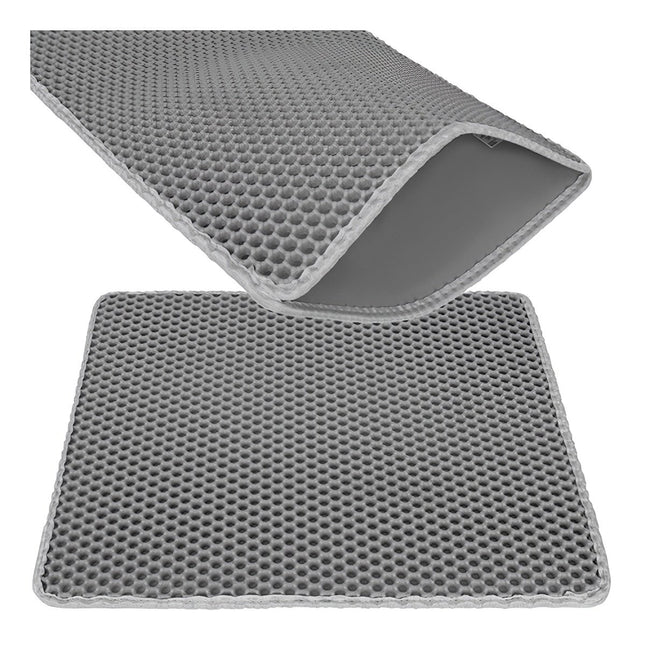 Litter box mat 60x45cm - gray Purlov